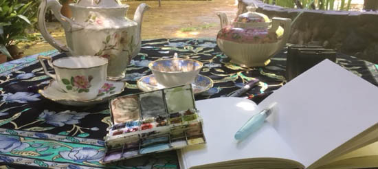 Summer Garden Paint and Tea